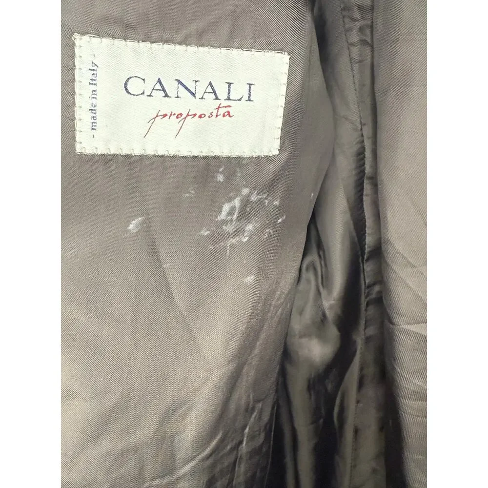 Canali Proposta Wool Blend Men's Sport Coat Size 56R